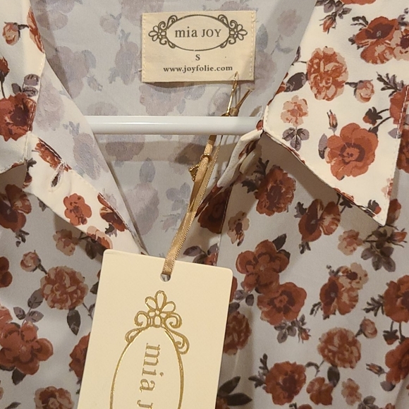 Joyfolie Boutique Women's Dress Aeron Floral S - Picture 5 of 8